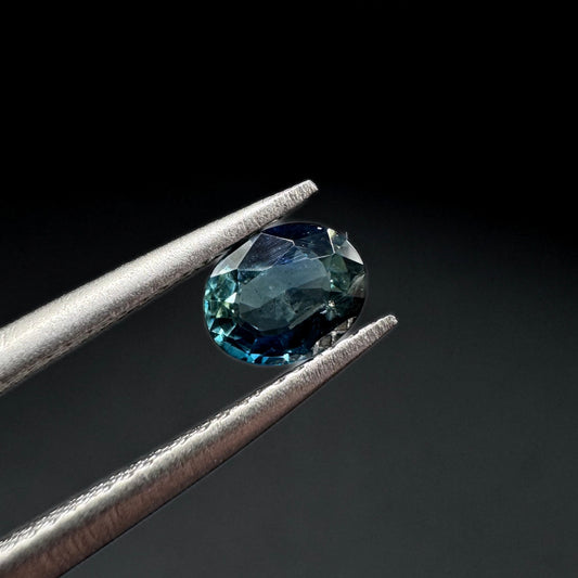 Teal-Blue Sapphire